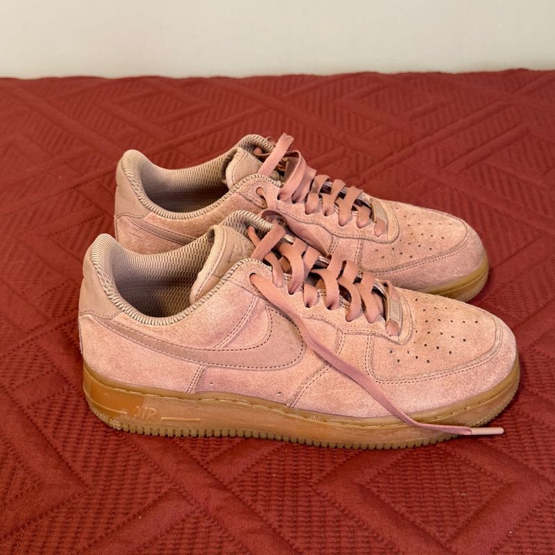 Air force 1 pink best sale suede gum