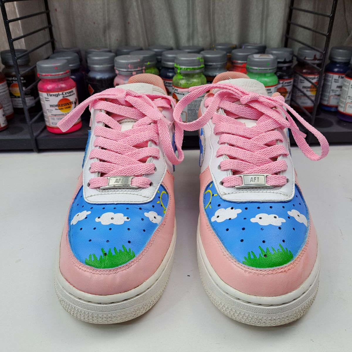 tenis nike air force 1 customizado