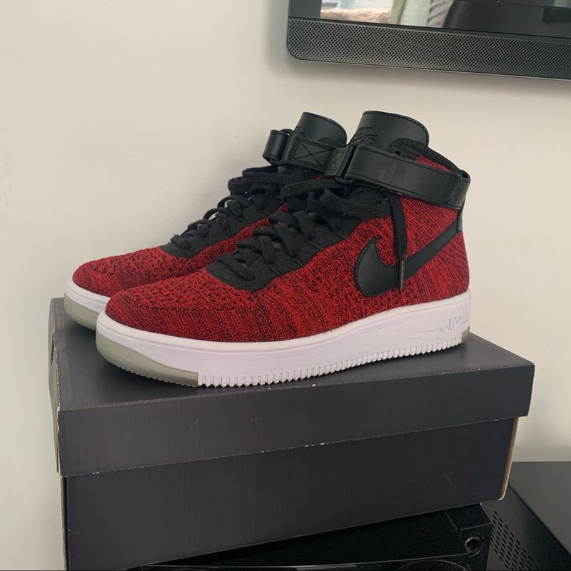 Air force store 1 flyknit mid