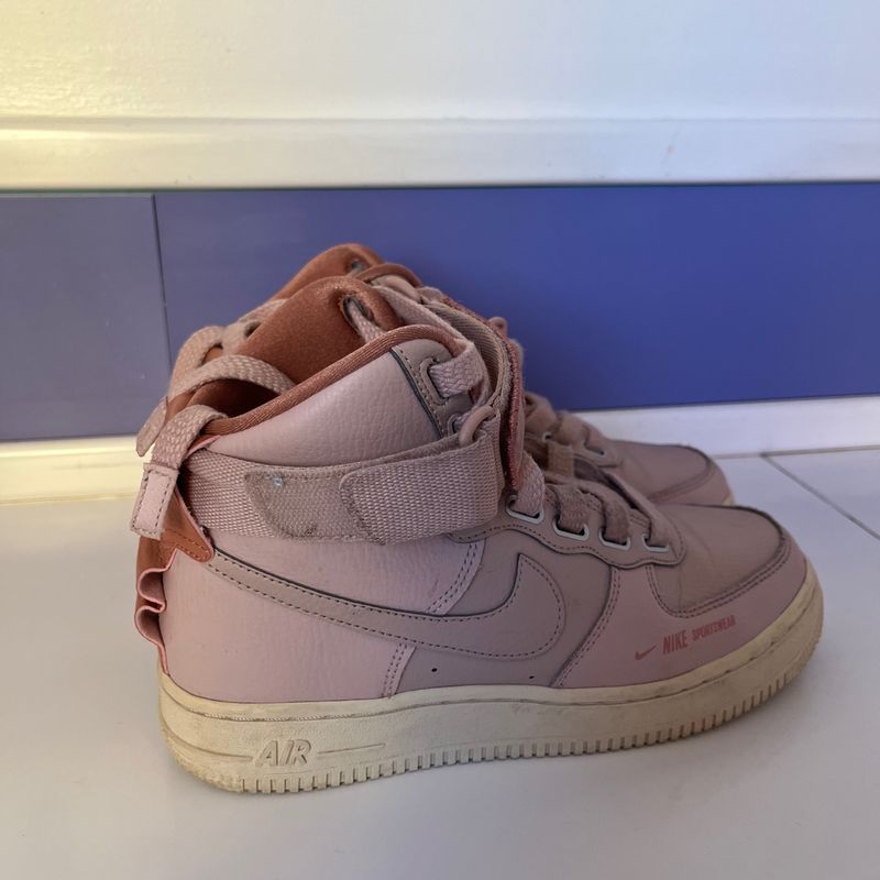 Nike air force hot sale 1 feminino rosa