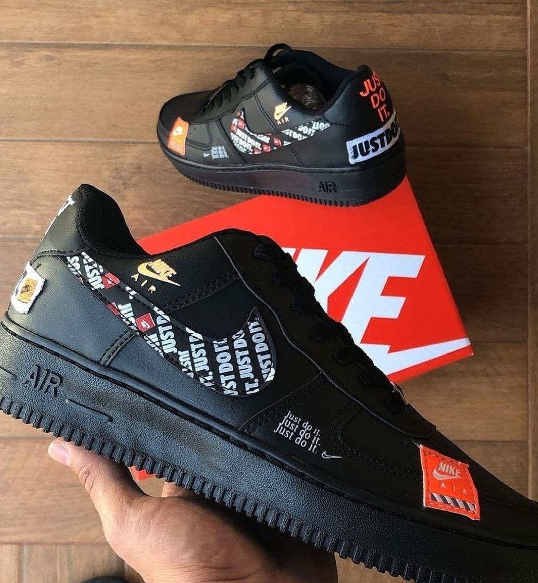 tênis nike air force 1 masculino preto