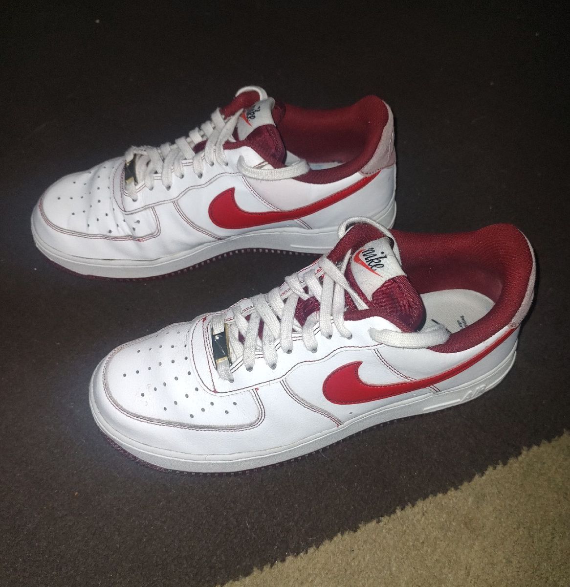 Air Force 1 Low '07 First Use White Team Red – Bloom Streetwear