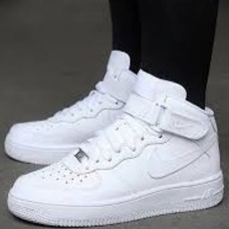 Air force 1 hot sale branco cano alto