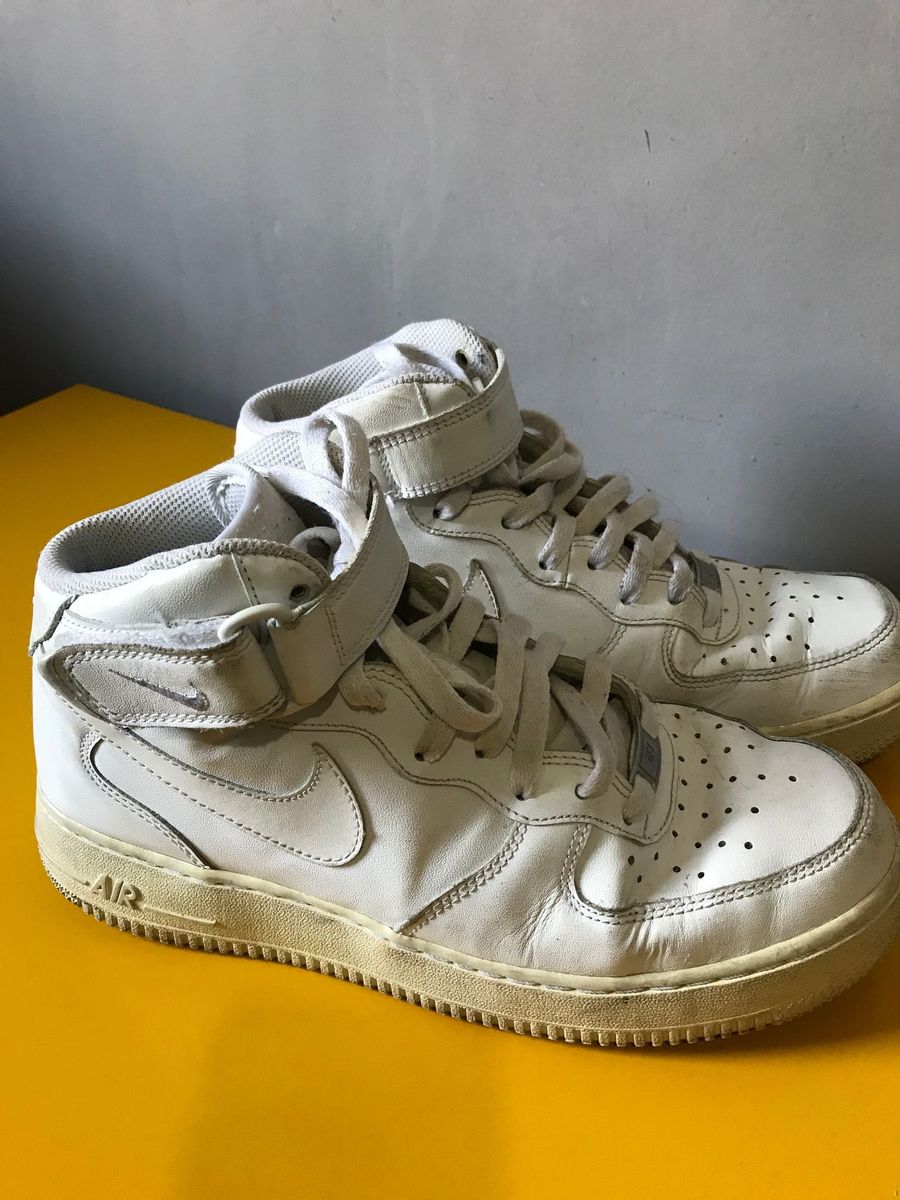 tênis nike air force 1 mid branco