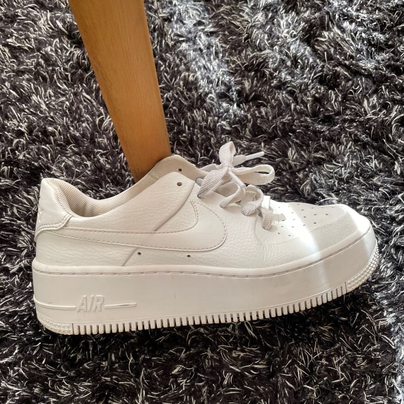 Force One Nike Air Force Plataforma Blancas Tênis Nike Nike Air