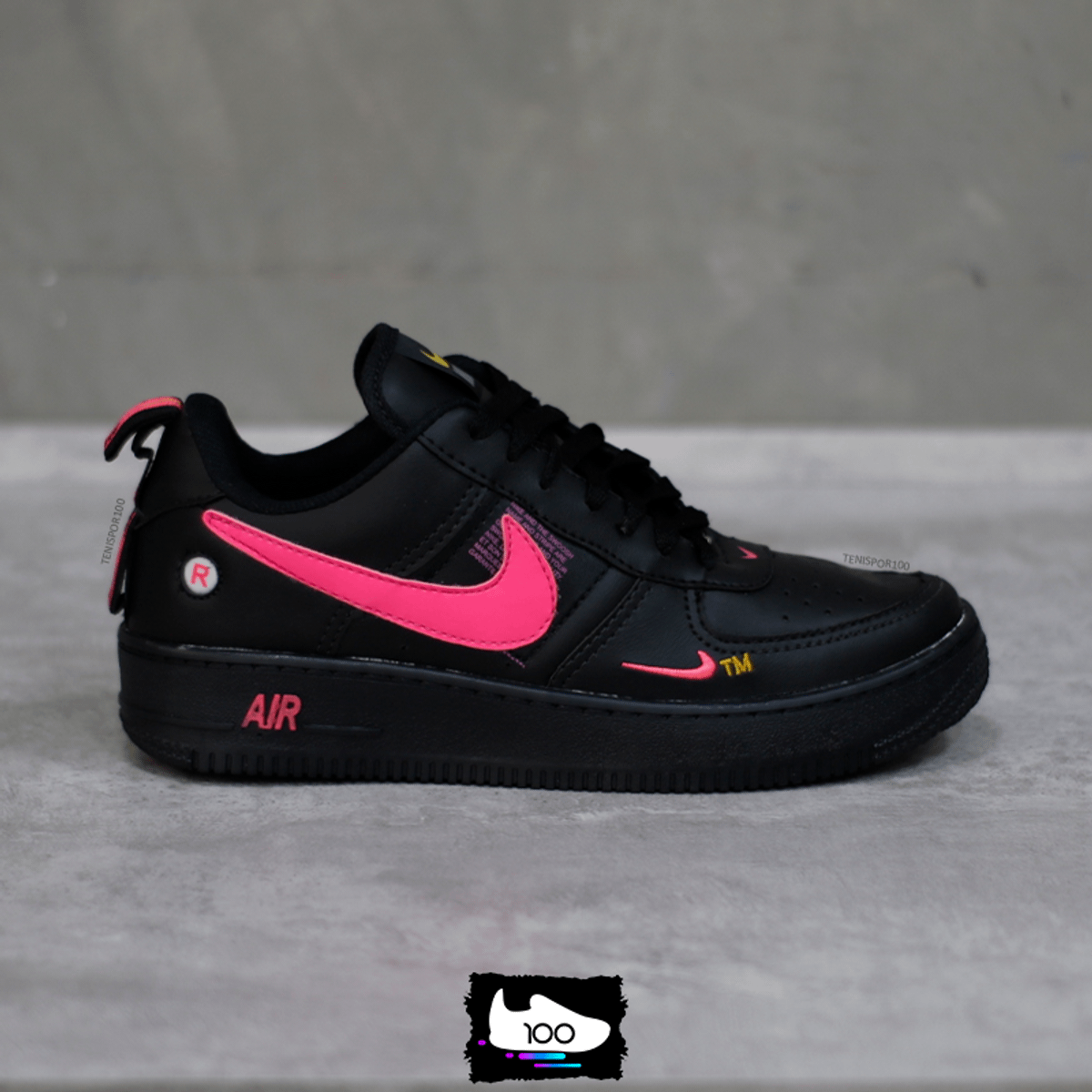 tenis air force preto feminino