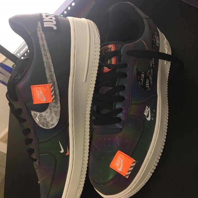T nis Nike Air Force 1 Refletivo T nis Feminino Nike Nunca Usado