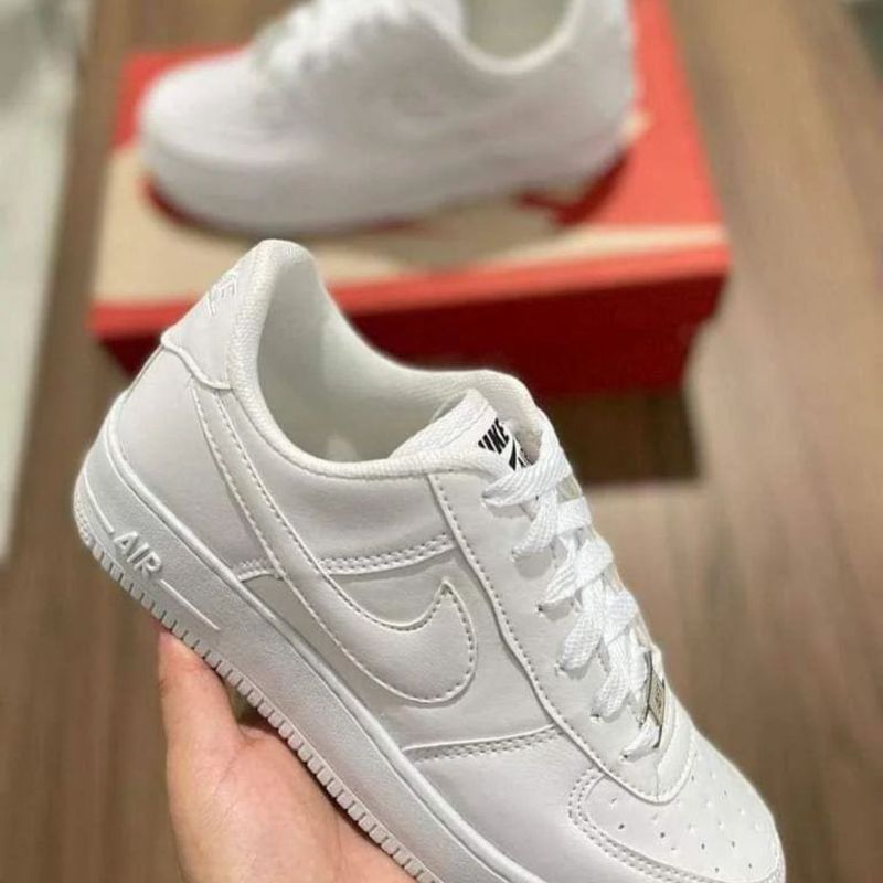 Tênis Air Force Branco Masculino e Feminino Promoção Casual Moda Nike |  Tênis Feminino Usado 86209331 | enjoei