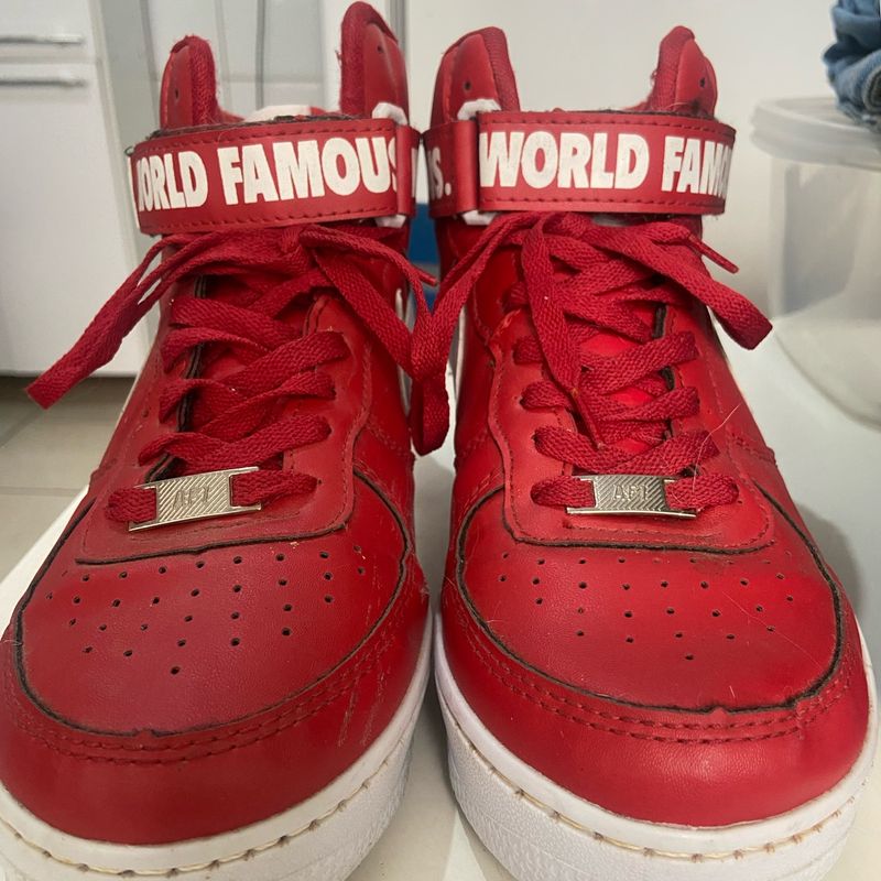 Tênis Nike Supreme E Nike Tenis Nike Air Force X Supreme Tênis