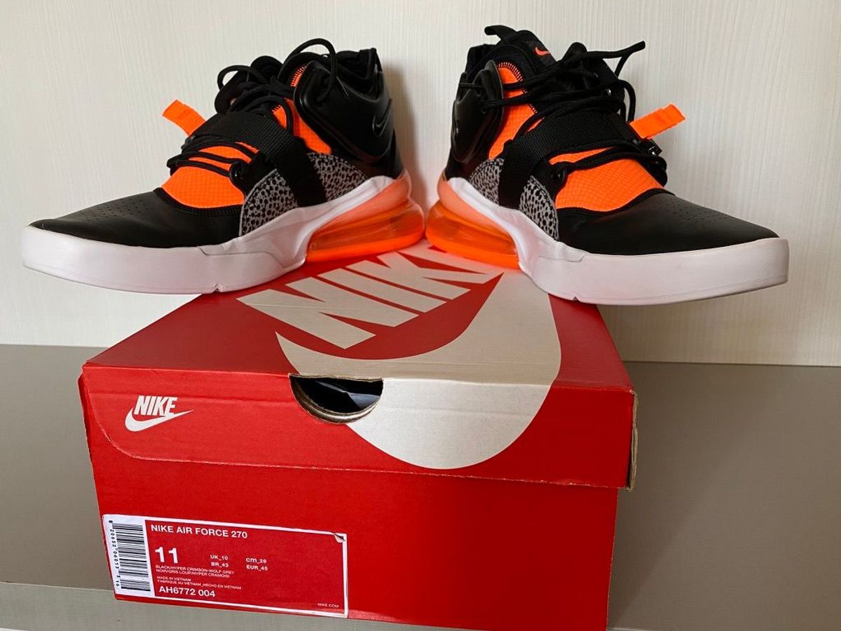 nike air force 270 femme argent