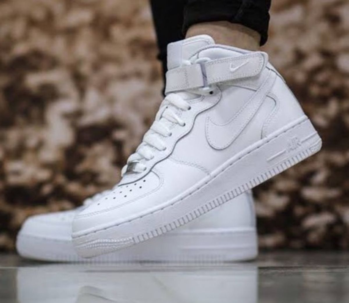 nike air force 1 branco cano alto