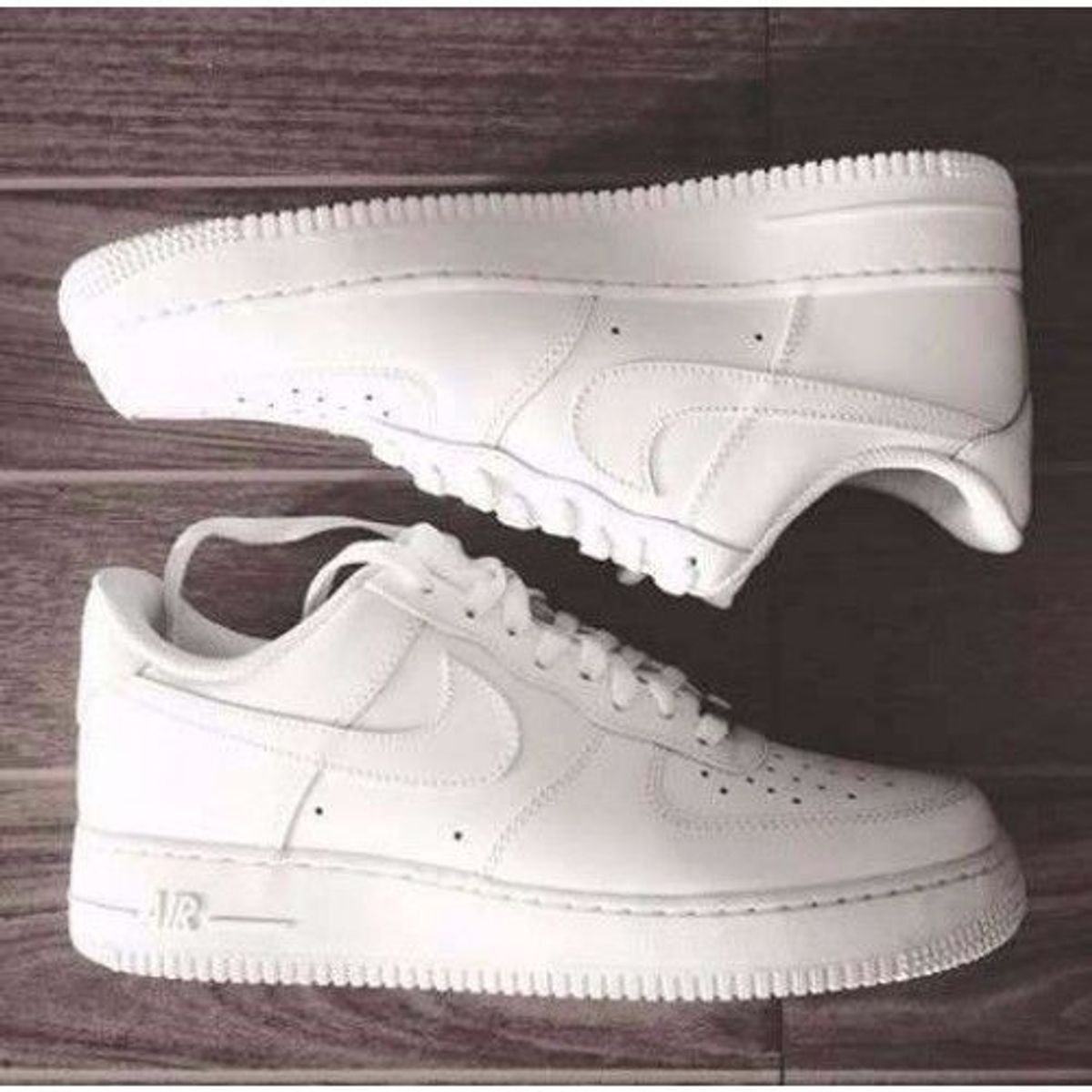 Tênis Nike Air Force Branco Feminino Mega Promoção Envio Rápido Tênis Feminino Nike Nunca