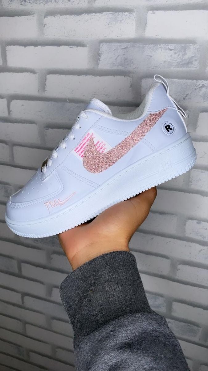 air force branco e rosa