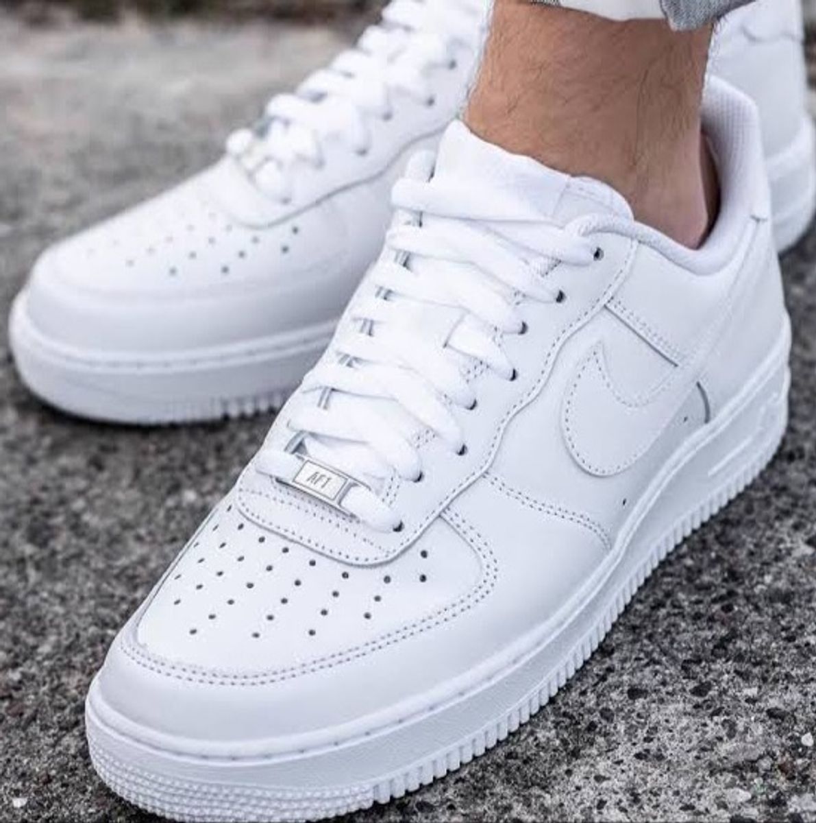 Tênis Nike Air Force Branco Unissex Novo Na Caixa. | Tênis Feminino ...