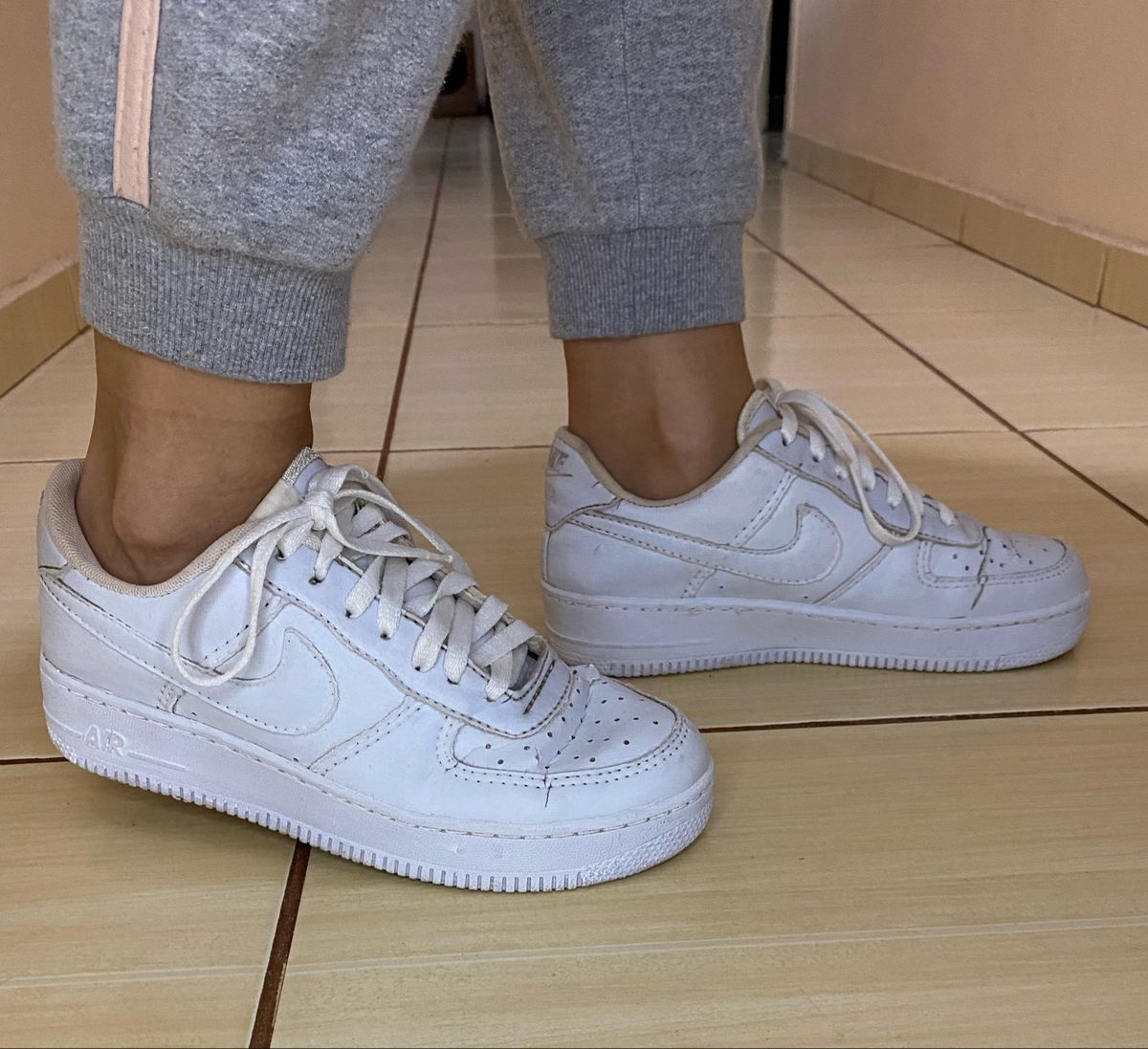 Tênis Nike Air Force Branco Tênis Feminino Nike Usado 74769655 Enjoei