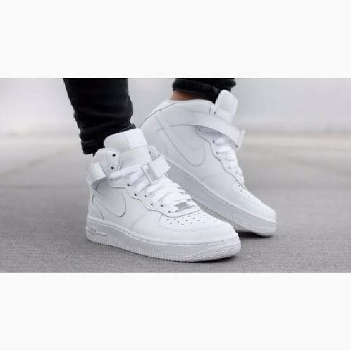 Tênis Nike Air Force Cano Alto Branco Super Oferta Tênis Masculino Nike Nunca Usado 41128241