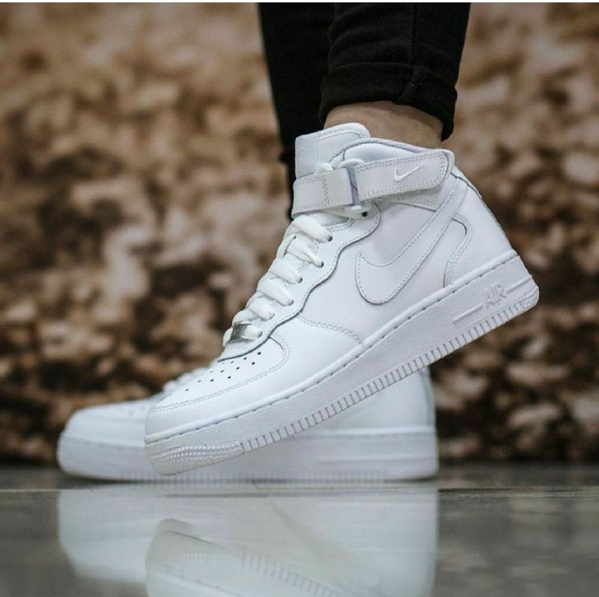 Air force store cano alto branco