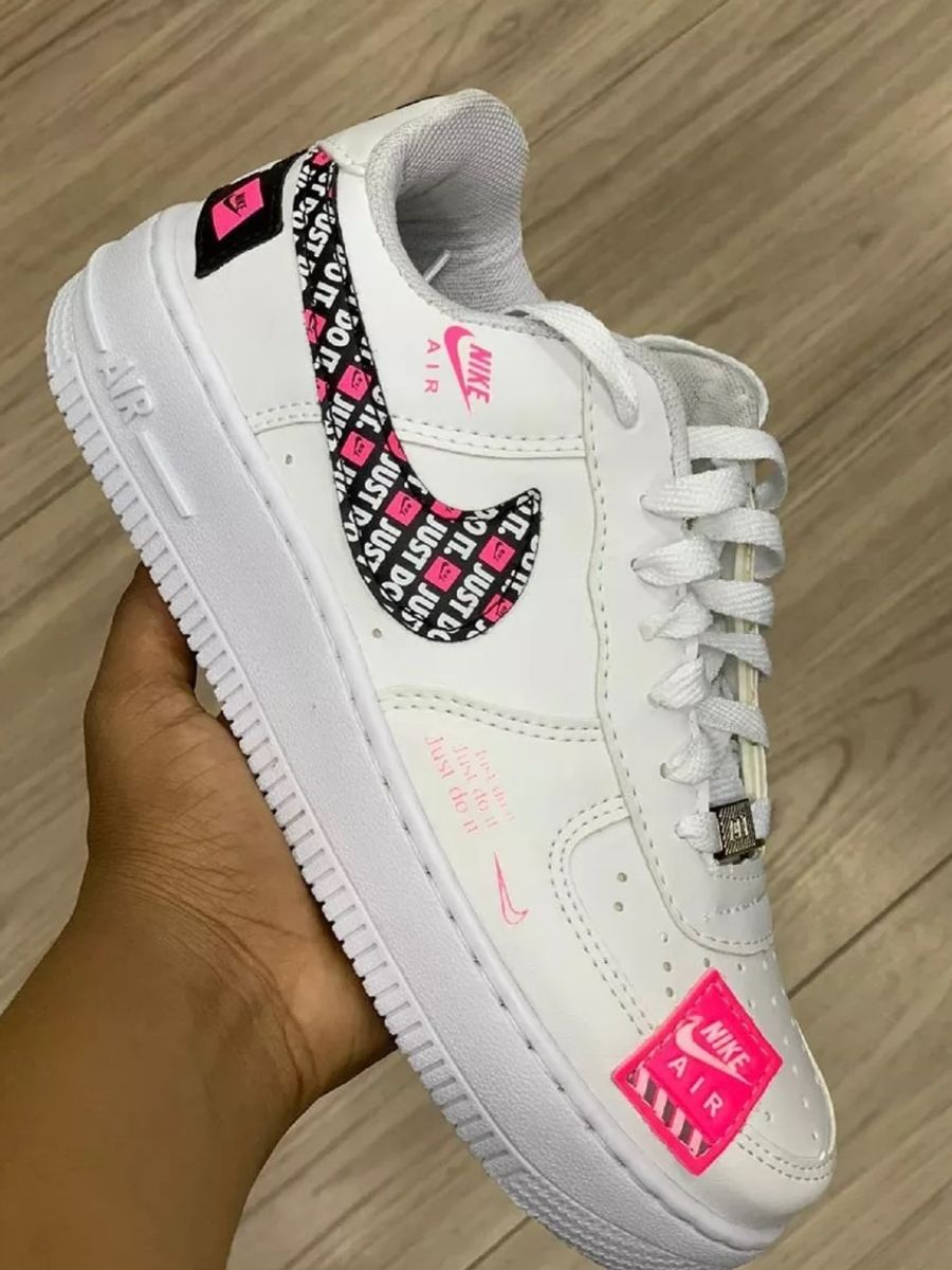 Nike air force 1 best sale just do it rose