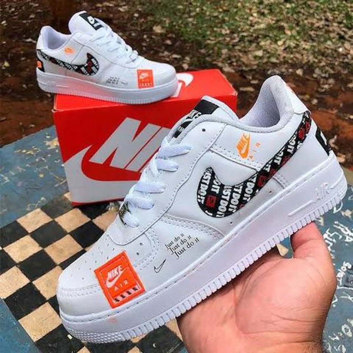 nike air force 1 just do it off white