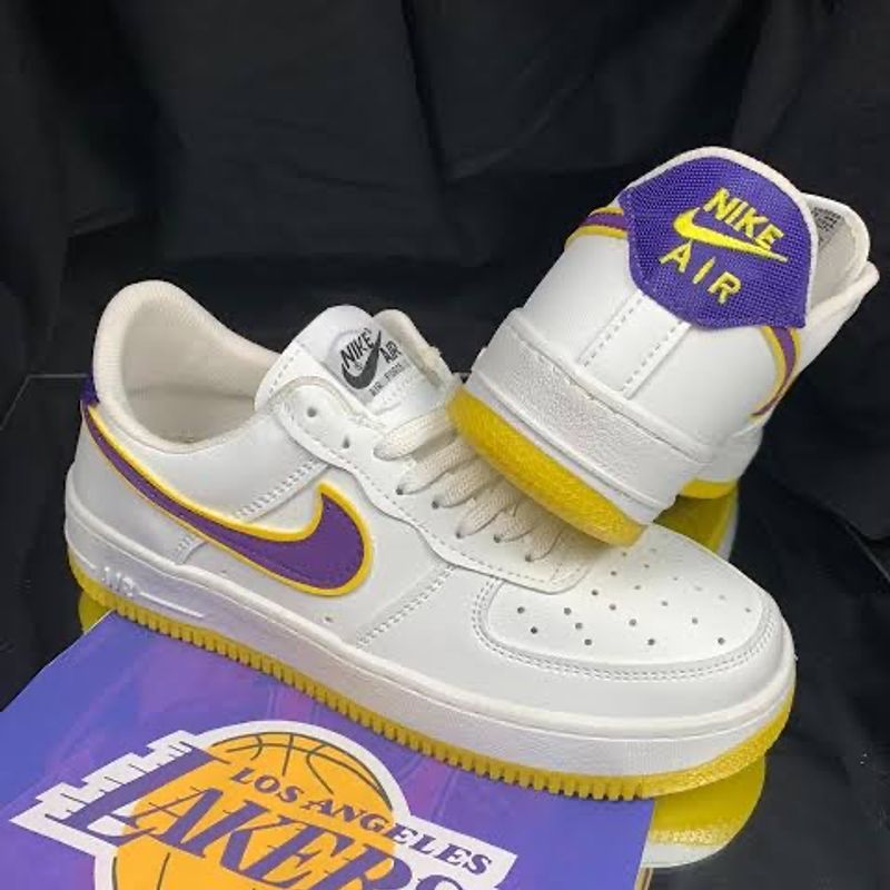 Nike air force 1 los sales angeles lakers