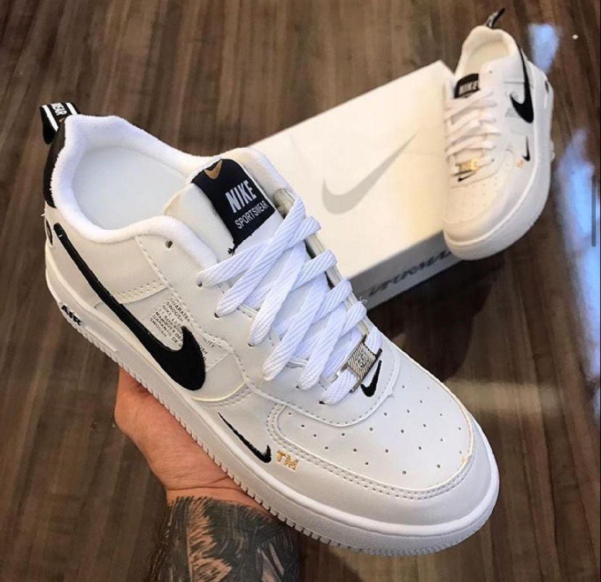 Tênis Nike Air Force Mid LV8 Branco