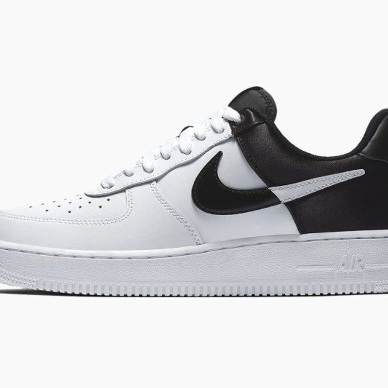 Tênis Nike Air Force 1 NBA - PRETO/BRANCO - MASCULINO