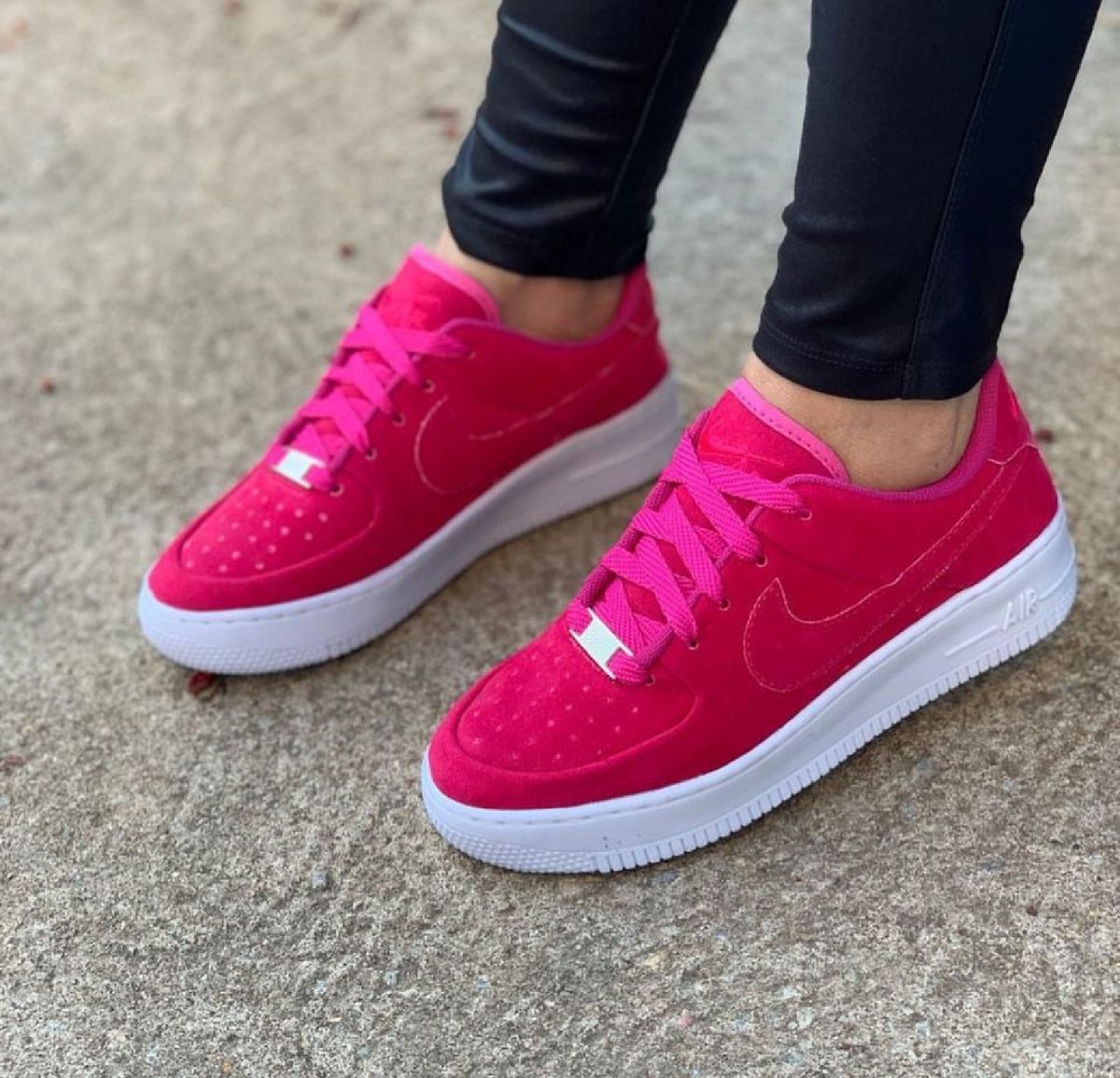 Tênis Nike Air Force Rosa Pink Envio Imediato | Tênis Feminino Nike ...
