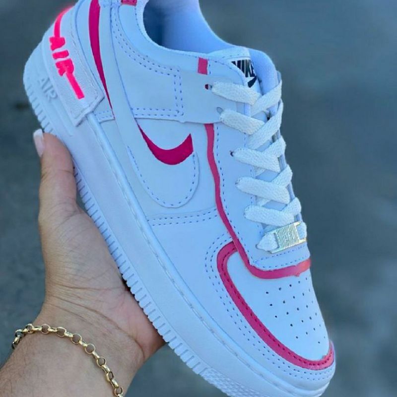 Tênis Air Force Branco Nike Feminino Masculino Envio Imediato Super  Promoção | Tênis Feminino Usado 86209392 | enjoei