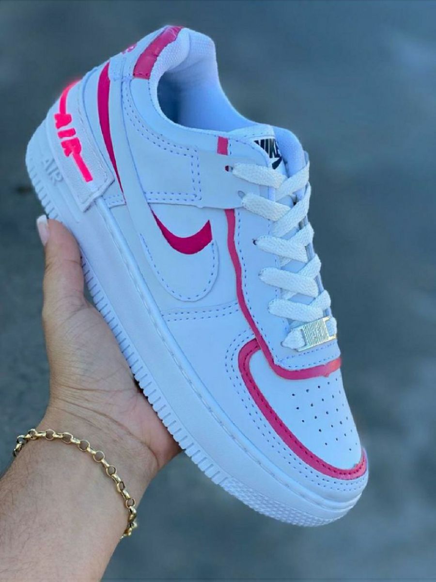 Tênis Air Force Branco Nike Feminino Masculino Envio Imediato Super  Promoção | Tênis Feminino Usado 86209392 | enjoei