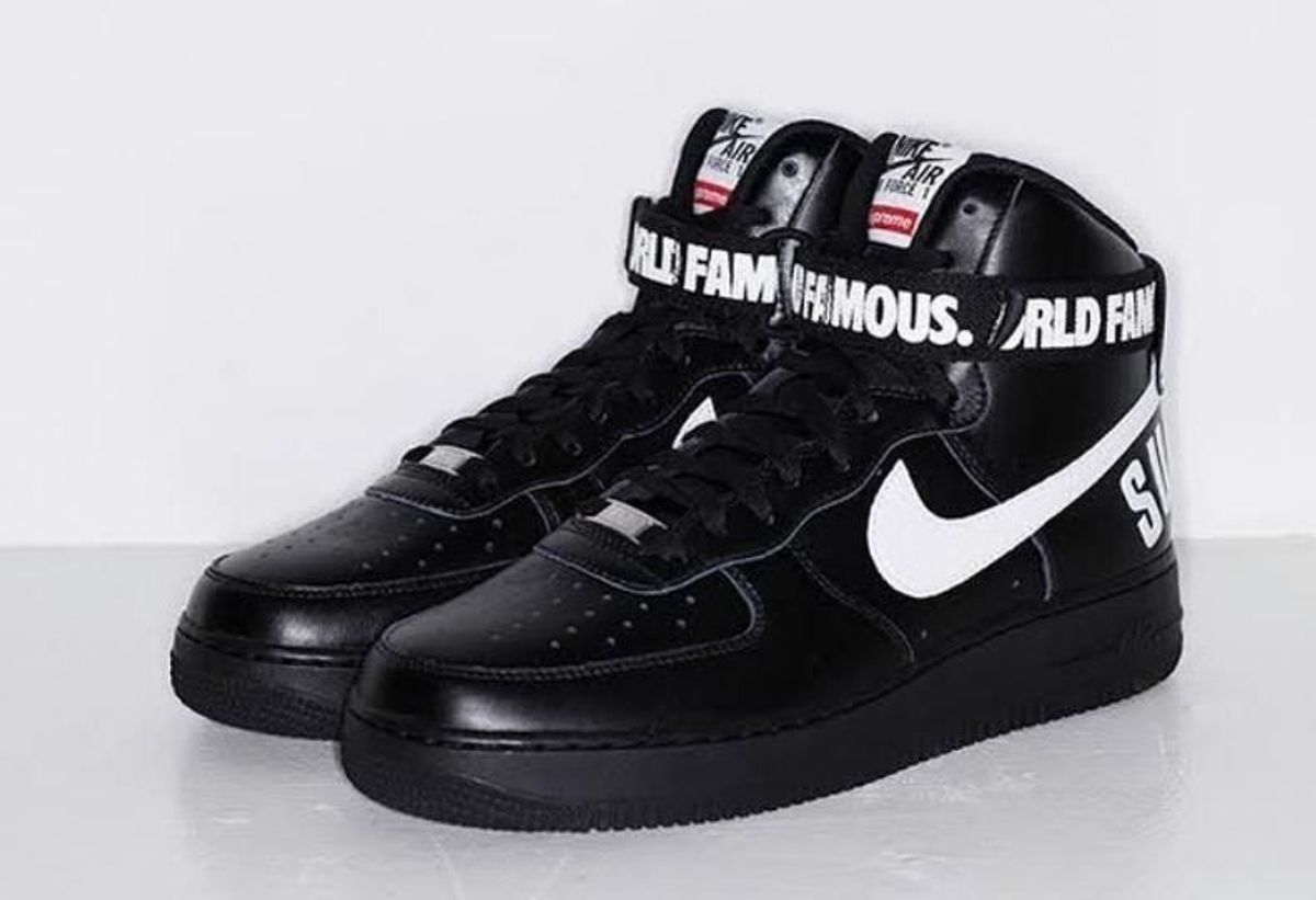 nike air force cano alto supreme