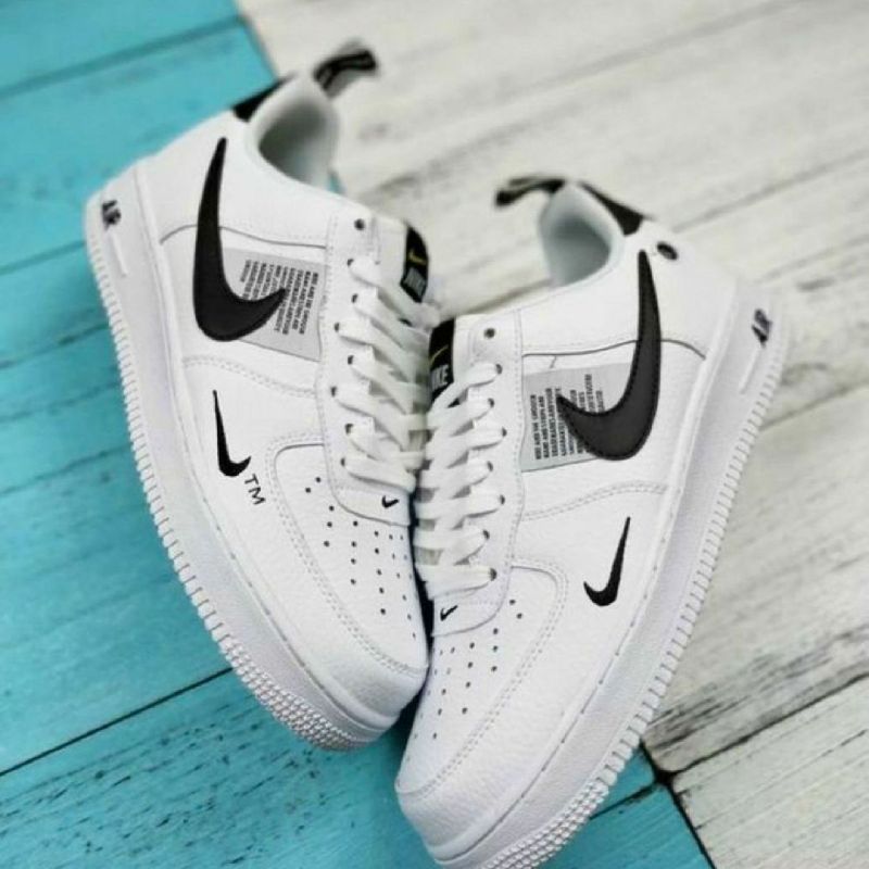 Tenis Air Force Nike Branco e Preto 37 | Tênis Feminino Nike Nunca Usado  39773423 | enjoei