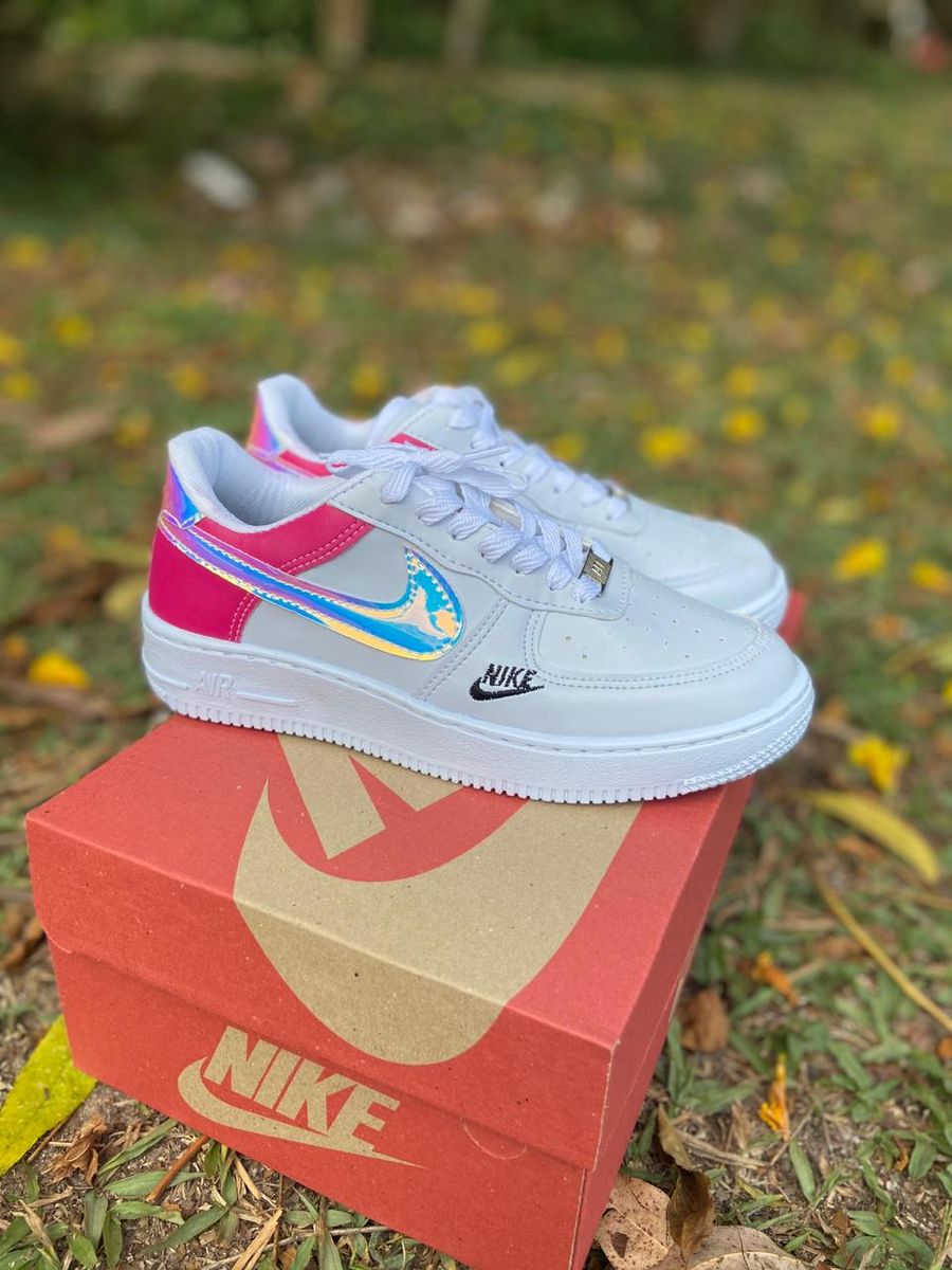 Tenis Nike Air Force Utility Branco Rosa Feminino Super Promocao 50 Off Pronta Entrega Envio Rapido Tenis Feminino Nike Nunca Usado 45449079 enjoei