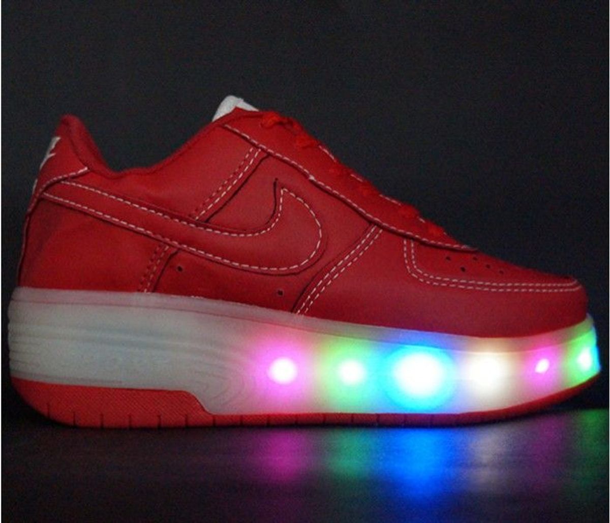 tenis de rodinha feminino com led