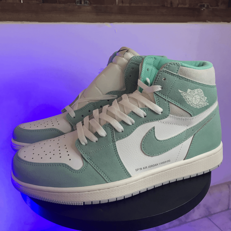 Nike aj1 best sale turbo green