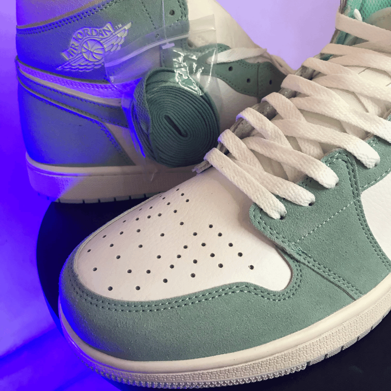 Nike air jordan 1 retro hot sale turbo green