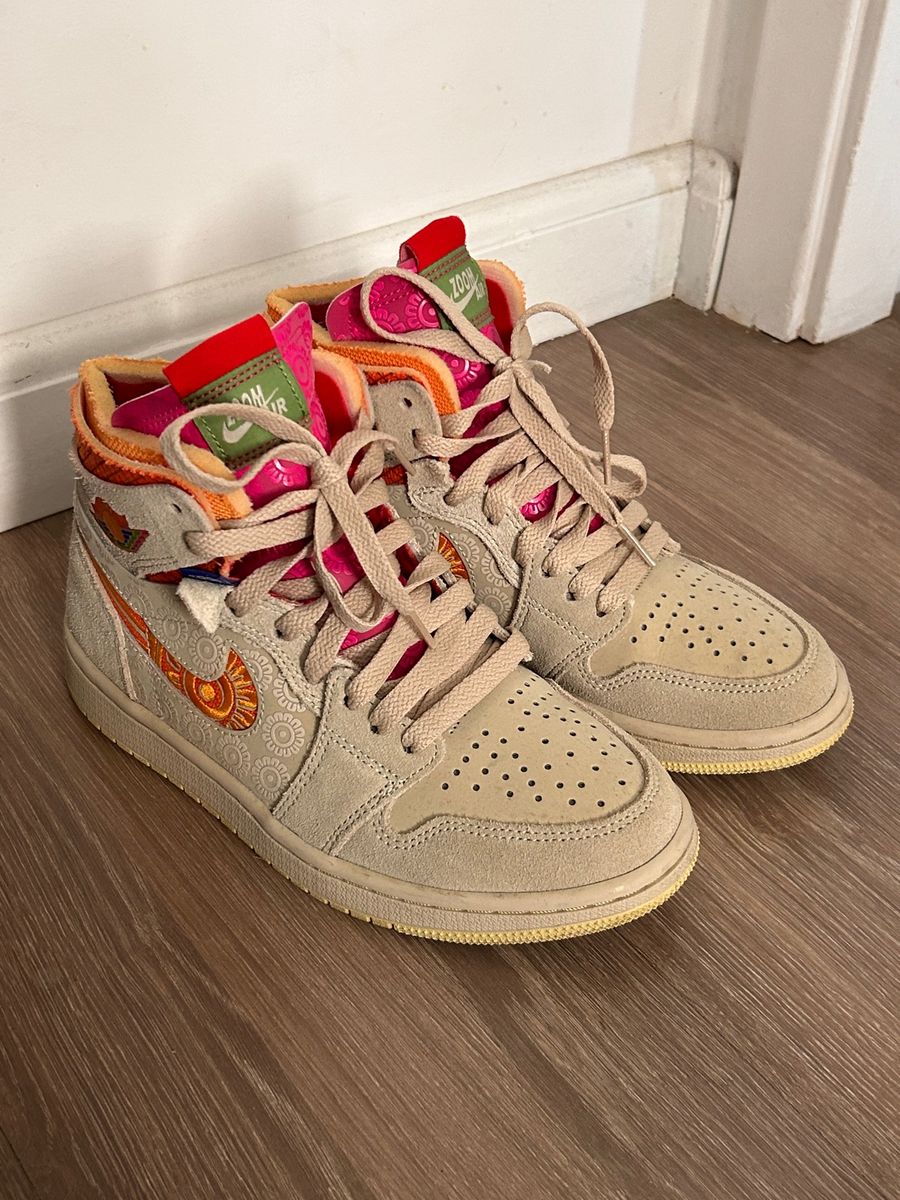 靴 Air Jordan1 High Zoom DiaDe Muertos 26cm Air Jordan 1 Zoom CMFT 2 Día De Muertos - Droper