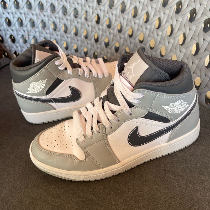 Sneakers Jordan Mid Smoke Grey 39 Nike Air Jordan Mid Light Smoke