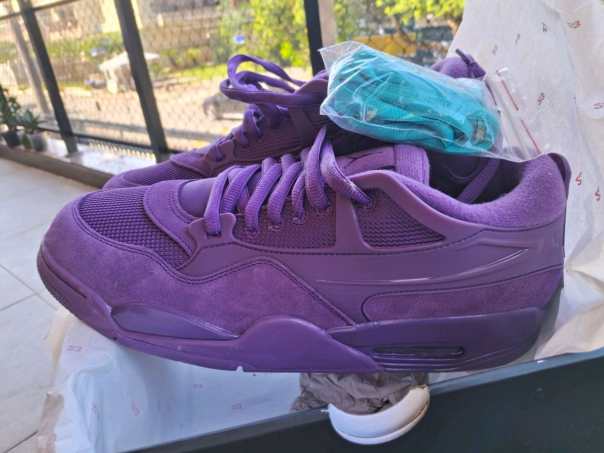 Tênis Nike Air Jordan 4 Rm Roxo 44 | Tênis Masculino Nike Nunca Usado ...