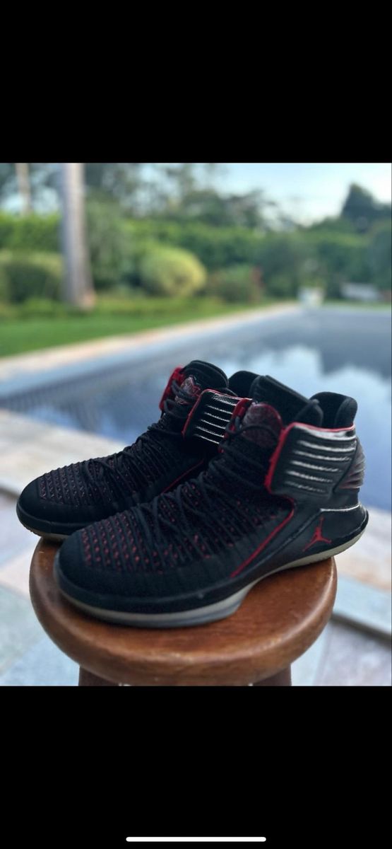 NIKE AIR JORDAN 26cm 未使用 Tênis Nike Air Jordan Xxxii 32 Bred Basketball | Nike Usado