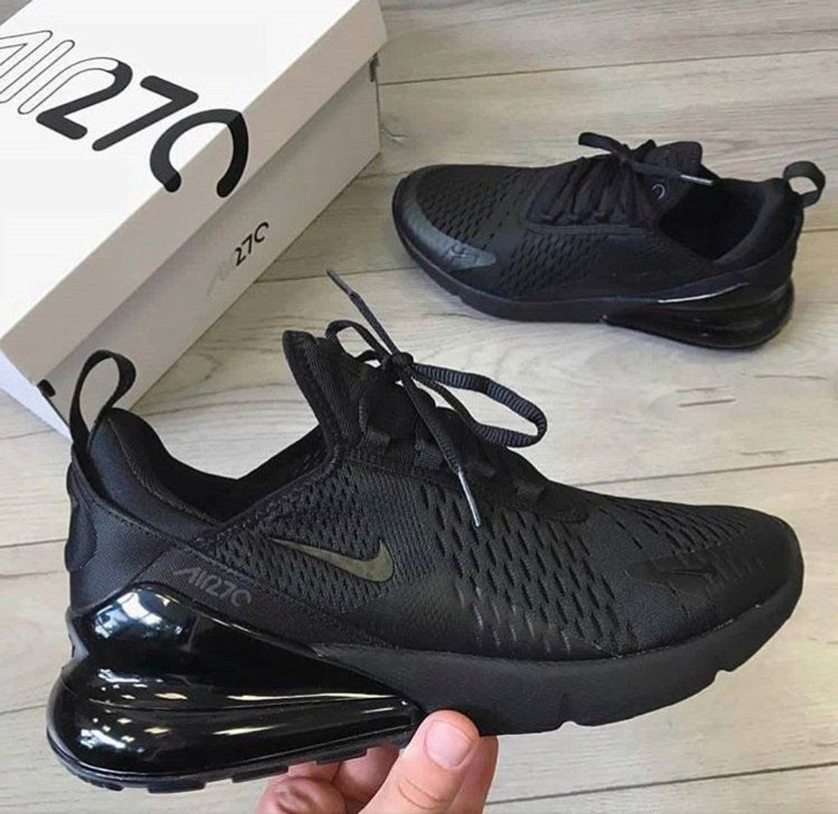 Tênis Nike Air Max 270 Preto Promoção Envio Rápido Tênis Masculino