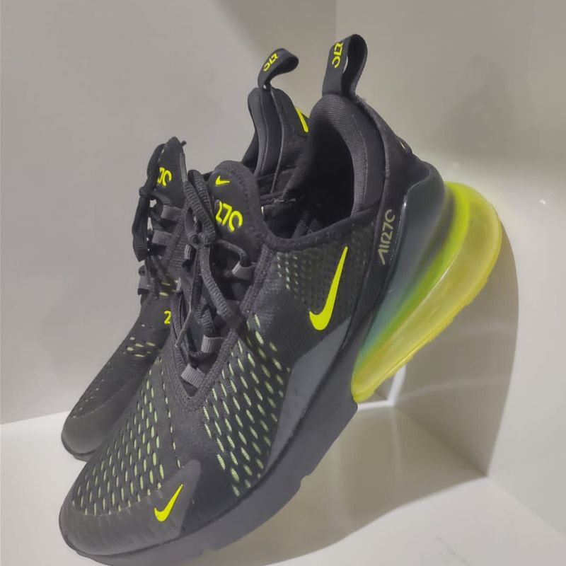 Nike air max 270 verde sale e preto