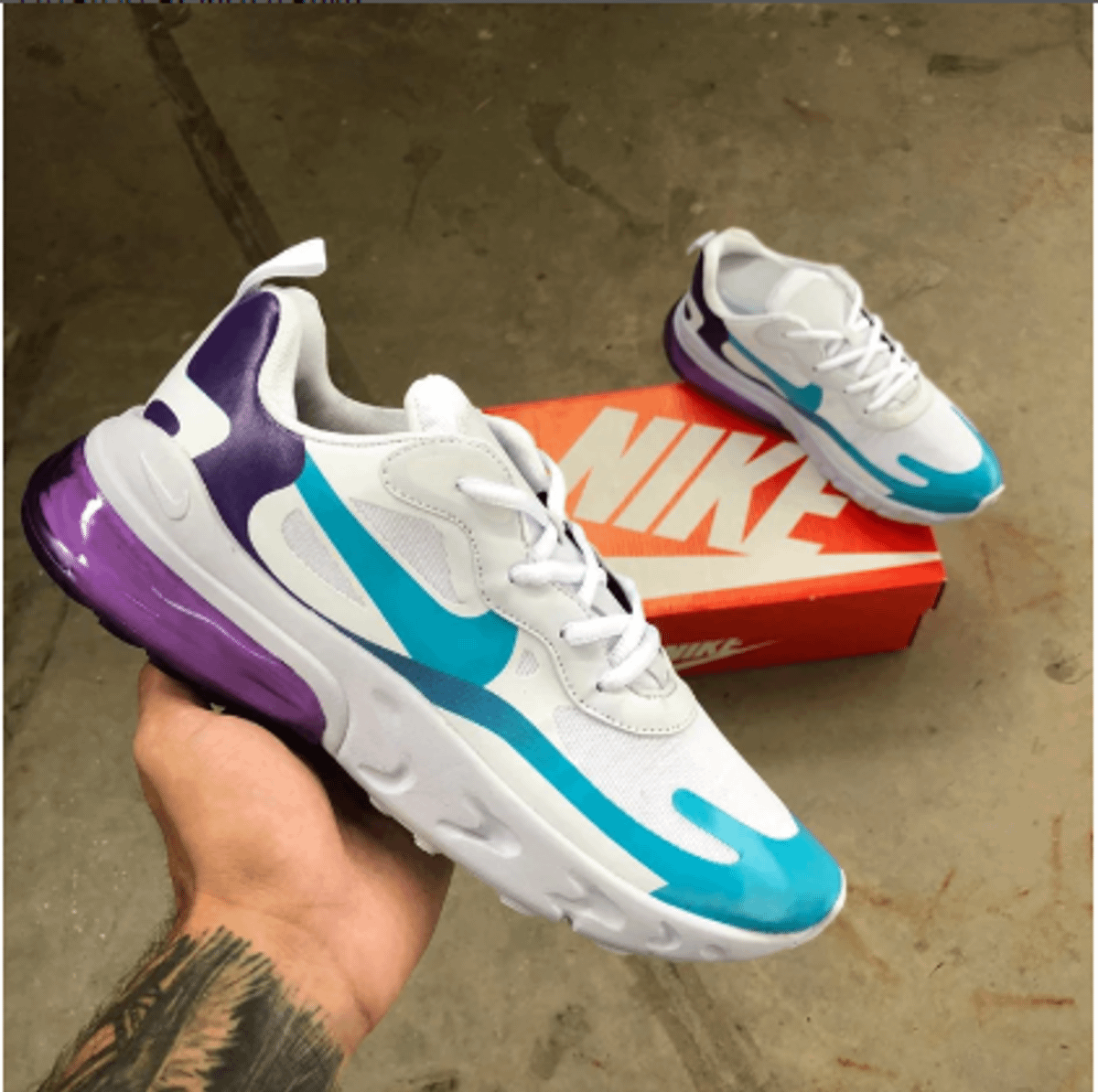 nike 270 feminino roxo