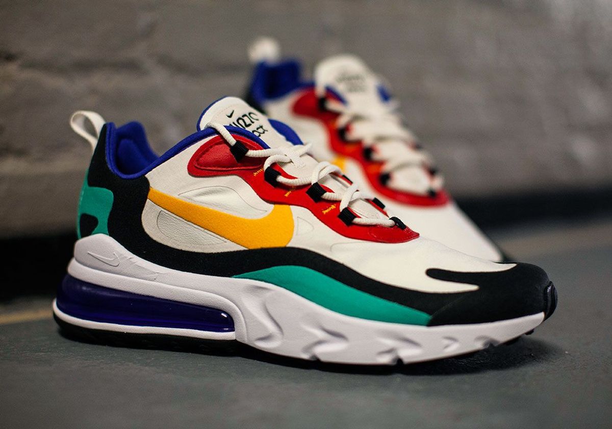 Tênis Nike Air Max 270 React By Colors Unissex Tam 39 Oferta Limitada