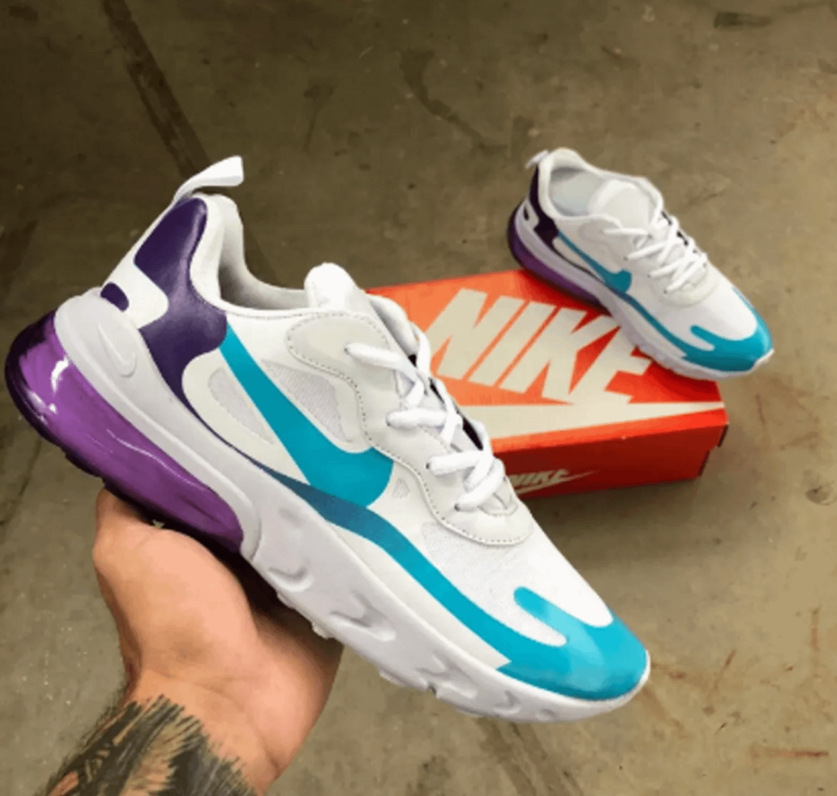 air max 270 lilas