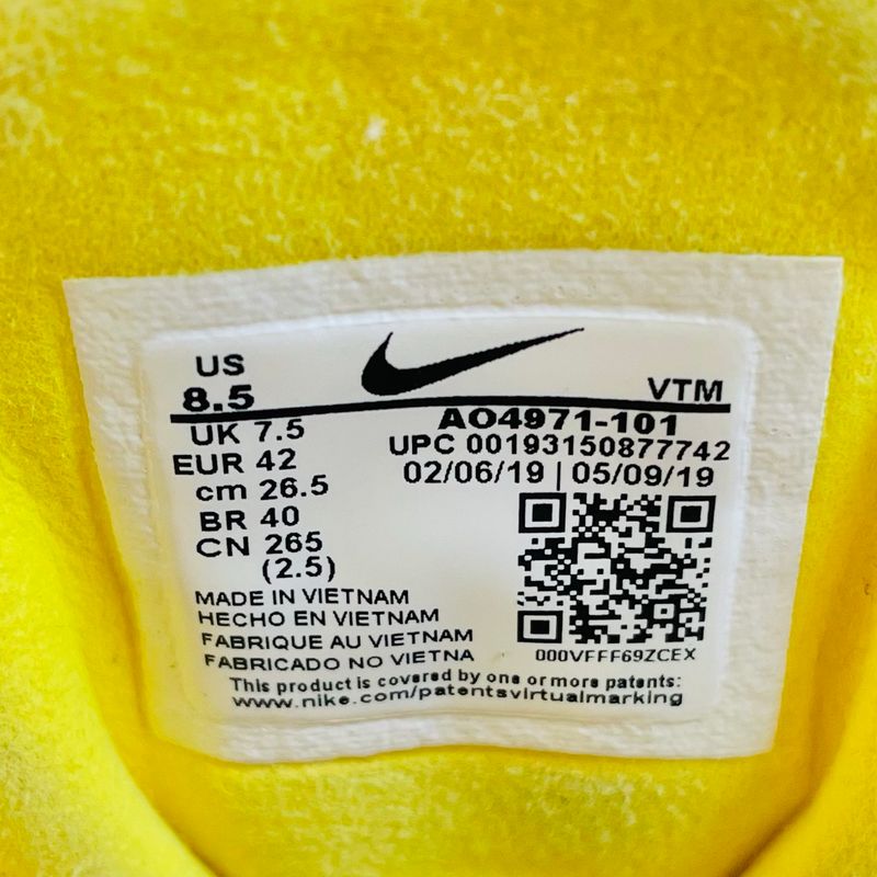 Nike Airmax 270 React 'Geometric Abstract' Nike Usado 102625032