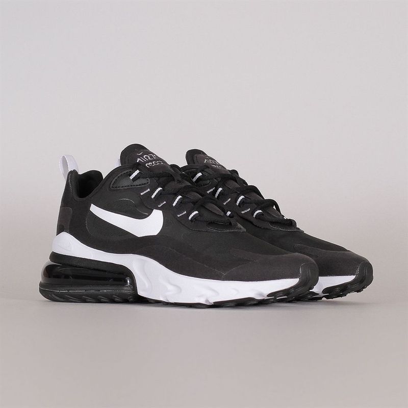 Tênis Nike Air Max 270 React Branco/Preto/Cinza - Vai de Tênis