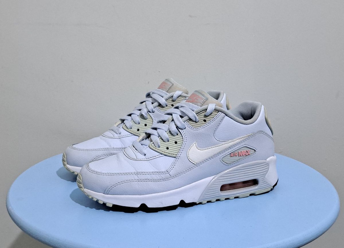 Nike air max 90 feminino hot sale azul bebe