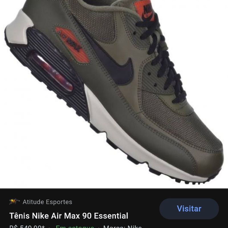 Air max clearance 90 essential verde