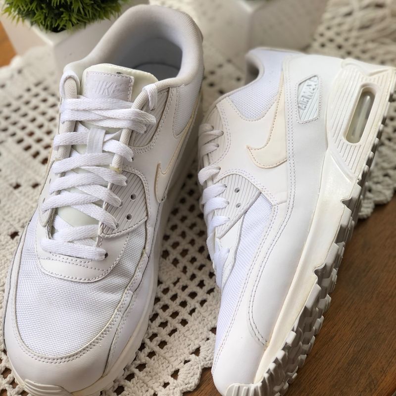 Air max clearance 90 leather branco