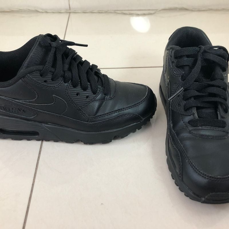 Tenis nike store air max couro